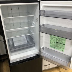 【1年間動作保証付き】TOSHIBA 2ドア冷蔵庫　153L 2022年製