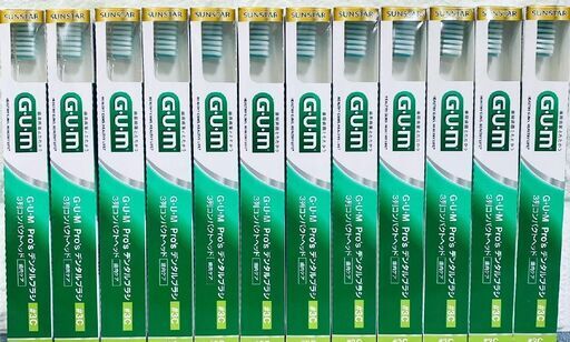 GUM　歯ブラシ　211　ふつう　12本
