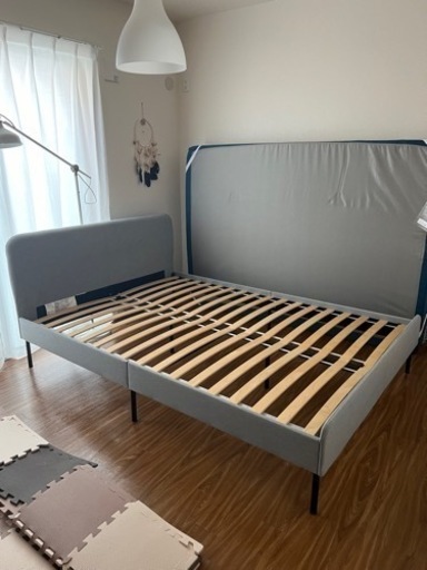 ダブルベッドフレーム　IKEA