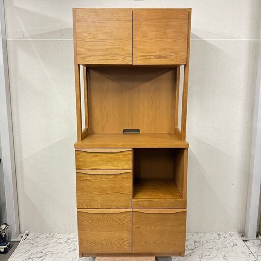 18958  ミサワ 2枚扉 キッチンボード 幅80 UNICO   ◆大阪市内・東大阪市他 6,000円以上ご購入で無料配達いたします！◆ ※京都・高槻・枚方方面◆神戸・西宮・尼崎方面◆生駒方面、大阪南部方面　それぞれ条件付き無料配送あり！