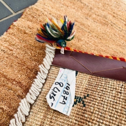 武蔵小山店】 ギャッペ ギャッベ 絨毯 イラン 大判 ソファ前 天然