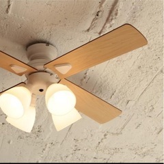 照明　ファン付き　