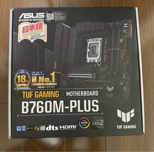【動作品】ASUS TUF GAMING B760M-PLUS マザーボード