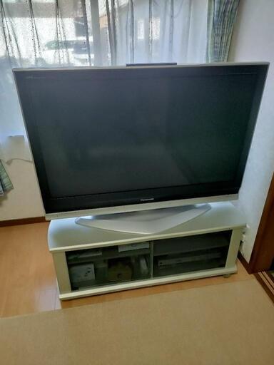 50型　プラズマテレビ　テレビ台セット