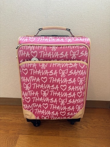 美品✨Samantha Thavasaキャリーバッグ - ピンク