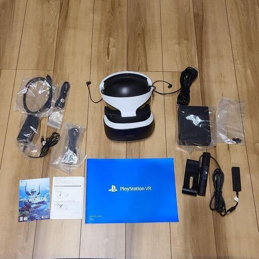 PlayStation VR Special Offer CUHJ-16015とゲーム3個、ゲームパッドリモコン2個と防汚マスク