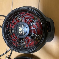 サンエス　空調服用ファン、バッテリー