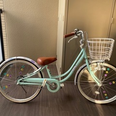 お譲り先決まりました！【8/8まで♪】子供用自転車　22インチ　ブリヂストン　リコリーナ 女の子自転車