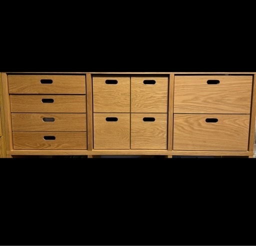 無印良品　スタッキングシェルフ用収納　3点セット　ほぼ新品