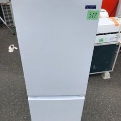 NO 317 ?福岡市内配送設置無料✨? 2021年 ヤマダ電機 2ドア冷蔵庫 (