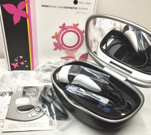 【残99%以上】脱毛器 ケノン NIPL-2080-KEBL 眉毛脱毛器付き マットブラック Ver7.2