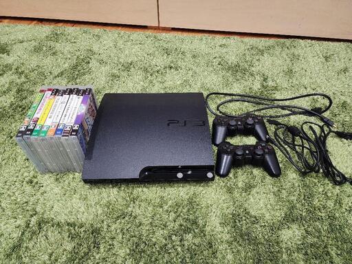 PS3　本体+ソフト８本セット