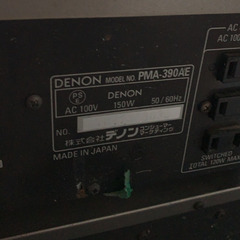 DENON プリメイアンプ　PMA-390AE 