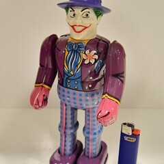 ○未使用 デッドストック(*'ω'*)○ビリケン ブリキ ゼンマイ歩行