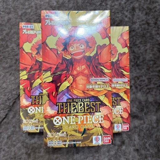 ONE PIECE CARD THE BESTプレミアムブースターBOX販売