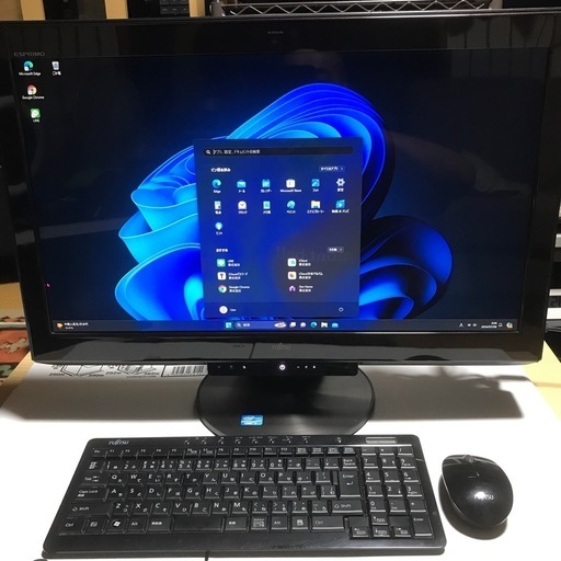 FUJITSUモニター一体型パソコン core i7Windows11