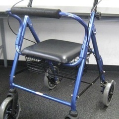 美品　シニア歩行器　押し車