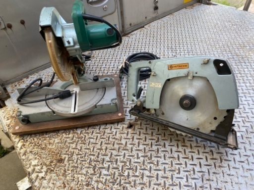 Hitachi 切断機2台セット 動作良好