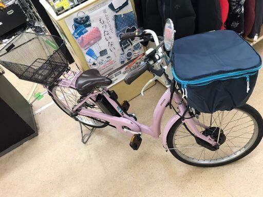 【532】電動自転車 ブリジストン  ラクット24  ピンク