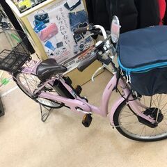 532】電動自転車 ブリジストン ラクット24 ピンク