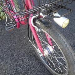 中古自転車３１７３　ブリヂストン　ジョシスワゴン　１８×２０インチ　３段ギヤ　LEDオートライト　　おしゃれなお買い物自転車！　チャイルドシート取り付け不可　