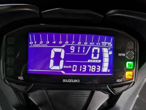 スズキ GSX-R125 絶好調 オールブラック人気車両 実働車 ABS付き