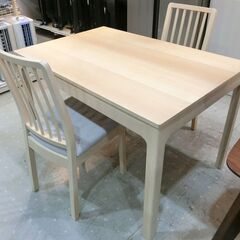 IKEA イケア EKEDALEN ダイニングテーブル伸長式 椅子2+2脚セット