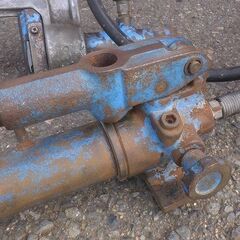 富士産業 手動式 パイプ圧着機 パイプ断水機 管工事 水道工事 止水機 フジ 動作品