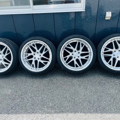 ワークグノーシスCVX20インチ☆バリ山夏タイヤ付き傷なし極上品