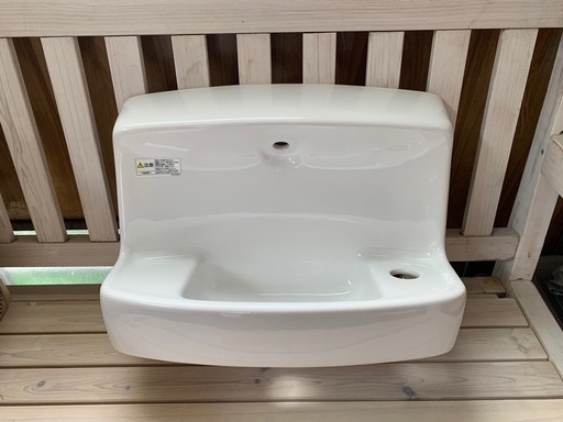 TOTO 手洗器 LSL870BSR 壁掛手洗器セット ハンドル式単水栓 床  