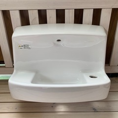 TOTO 手洗器　LSL870BSR　壁掛手洗器セット ハンドル式単水栓 床給水 床排水 Sトラップ 