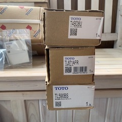 TOTO 手洗器　LSL870BSR　壁掛手洗器セット ハンドル式単水栓 床給水 床排水 Sトラップ 