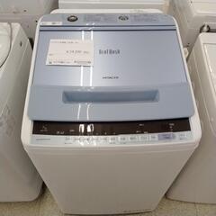 HITACHI 洗濯機 19年 7kg お湯汲ホース付き TJ6418