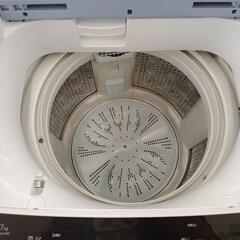 HITACHI 洗濯機 19年 7kg お湯汲ホース付き TJ6418