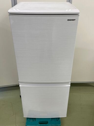 シャープ ノンフロン冷凍冷蔵庫 2019年製 137L SJ-D14E-W