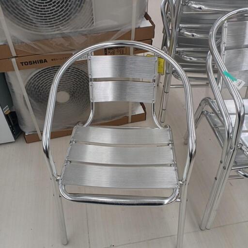 ★ジモティ割あり★スタッキングチェア 高さ(H)70× 幅(W)50× 奥行(D)54cm【joh 1891】