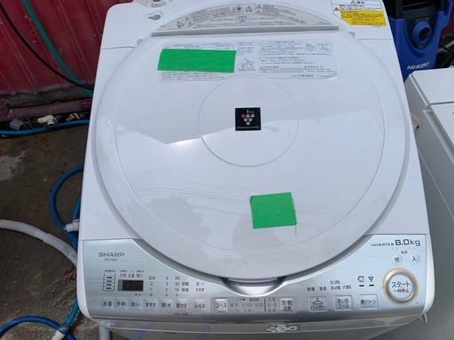 早い者勝ち大セール‼️‼️＋ご来店時、ガンお値引き‼️SHARP　2018年製 8kg洗濯機