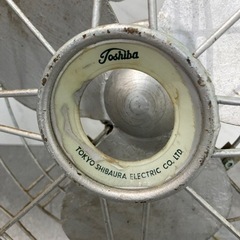 東芝 レトロ扇風機 3枚羽 昭和レトロ アンティーク