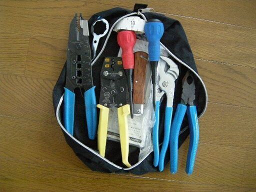 第2種電気工事士技能試験用器材、工具セット