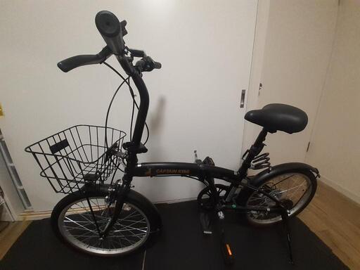 CAPTAIN  STAG折り畳み自転車