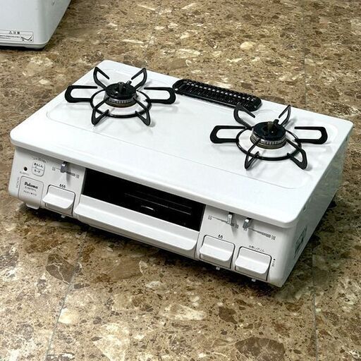 パロマ ガステーブル IC-S87SH-1L 2020年製 都市ガス用 コンロ 調理機器 ホワイト 札幌 東区 引き取り歓迎