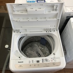 安心の6ヶ月保証付！！【Panasonic 全自動洗濯機】売ります！取りに来れる