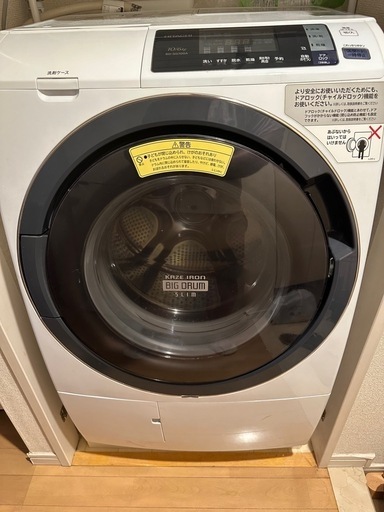 【配送相談可能】日立ドラム式洗濯乾燥機 BD-SG100AL