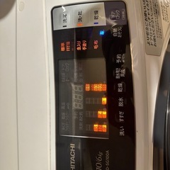 【配送相談可能】日立ドラム式洗濯乾燥機 BD-SG100AL