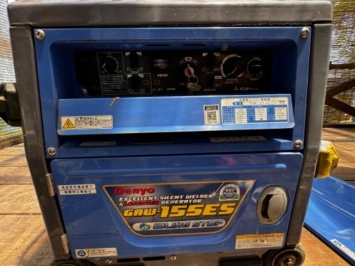 エンジン溶接機　発電機　　155A