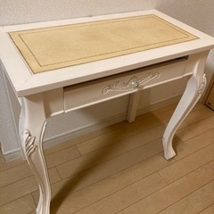 【その2】　パソコン　デスク　机　ロココ　イタリー　猫足