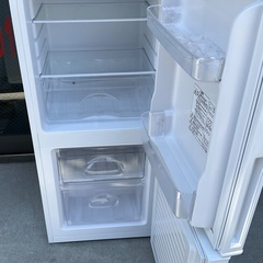 【RKGRE-371】特価！ニトリ/106L 2ドア冷凍冷蔵庫/NTR-106WH/中古品/2021年製/当社より近隣無料配達！