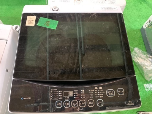 早い者勝ち大セール‼️‼️＋ご来店時、ガンお値引き‼️maxzen 2017年製 6kg 洗濯機