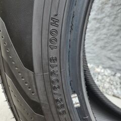 [8/18日まで]40系アルファードタイヤ225/60R18新車外し4本セットYOKOHAMA