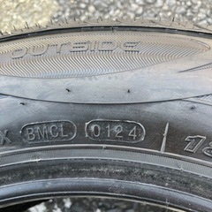 タイヤ4本セット 走行約50km 185/65/R15